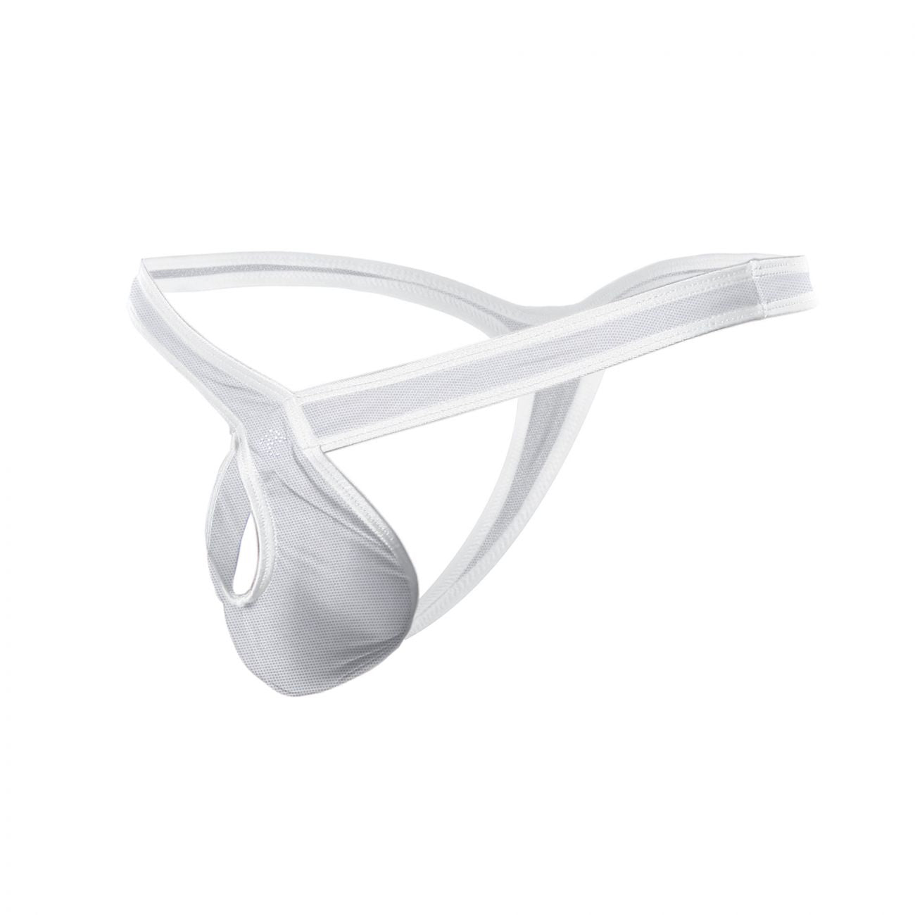 Joe Snyder JSIFT02 Infinity Thong White Mesh