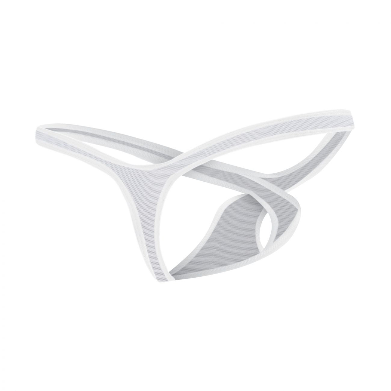 Joe Snyder JSIFT02 Infinity Thong White Mesh