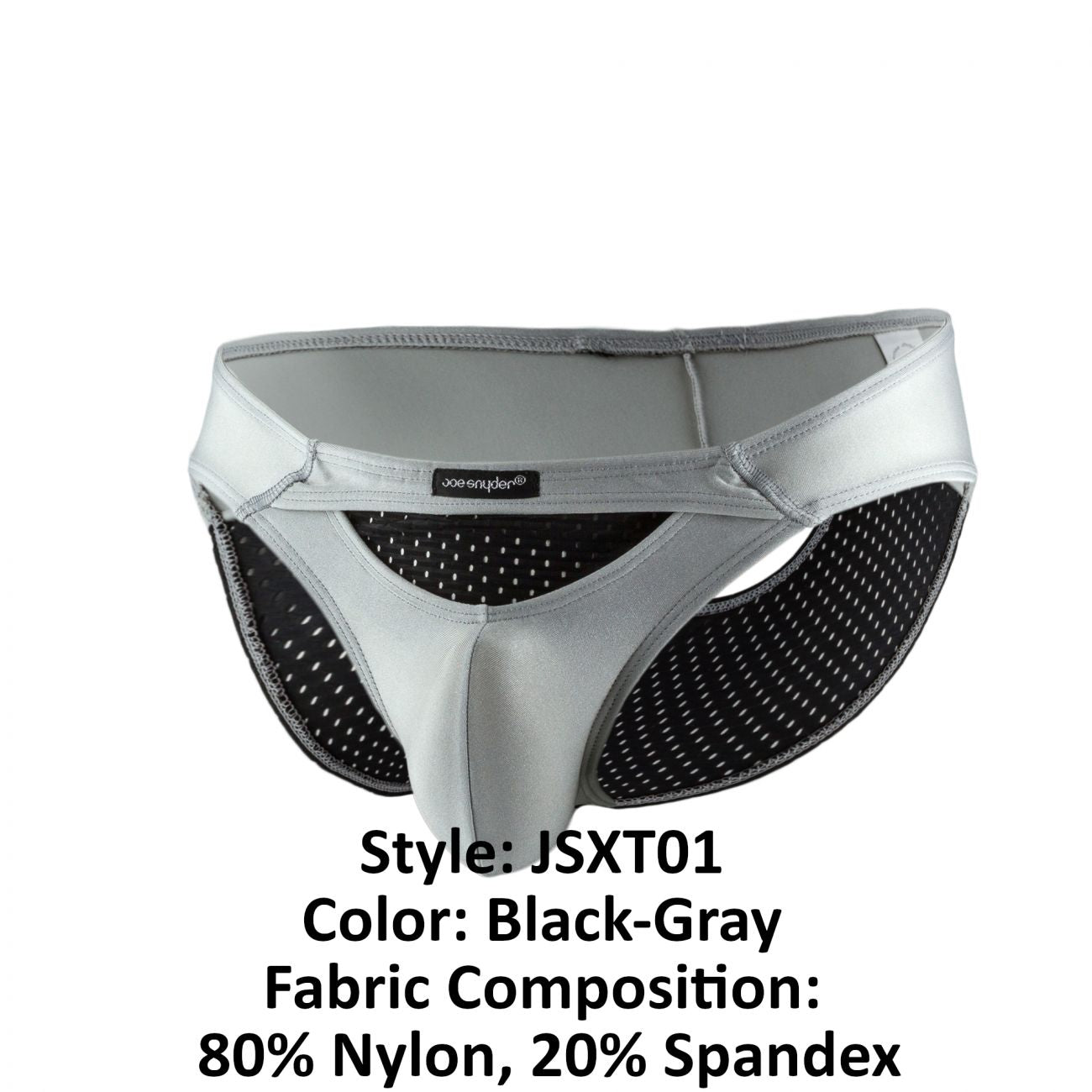 Joe Snyder JSXT01 Sexiest Bikini Black and Gray