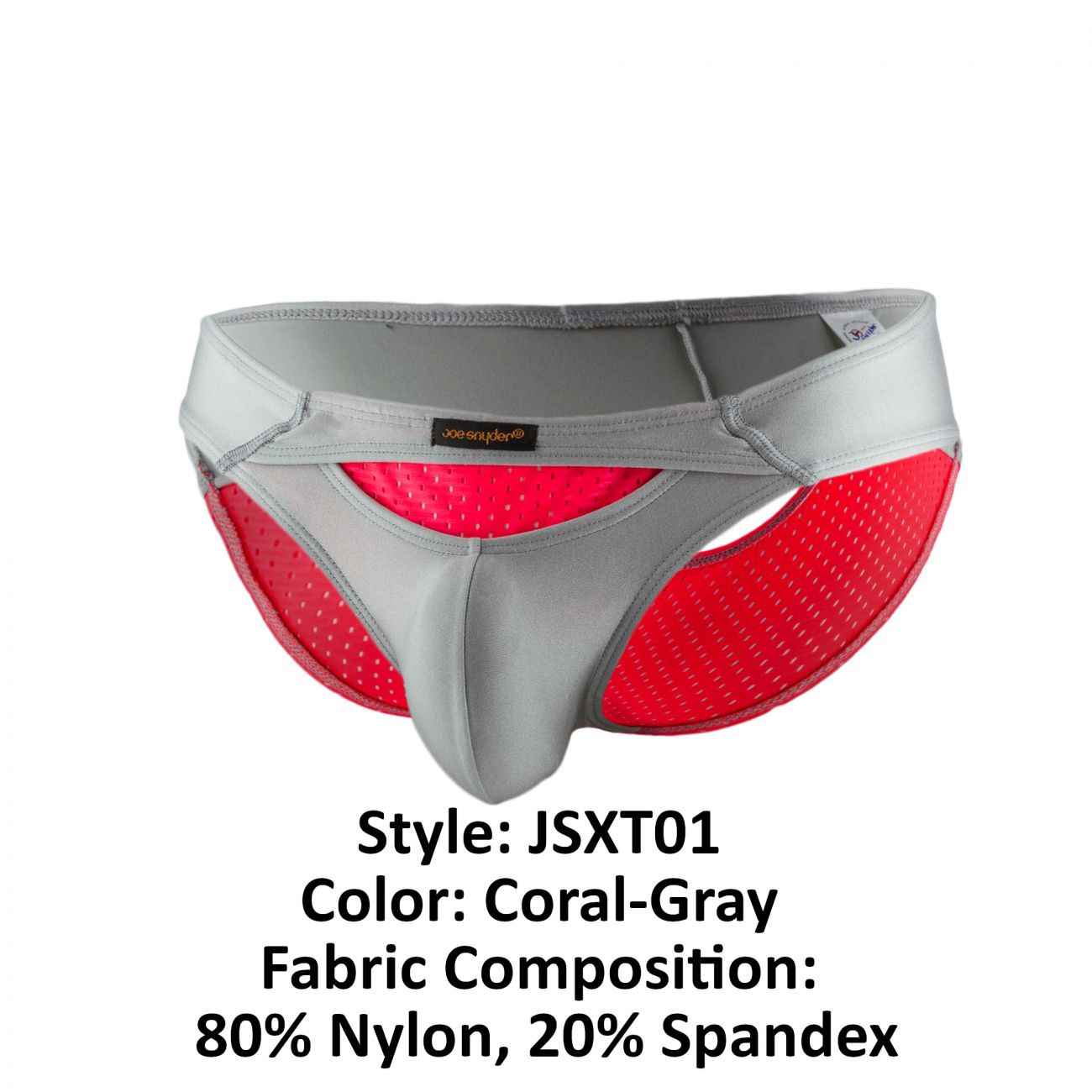 Joe Snyder JSXT01 Sexiest Bikini Coral and Gray