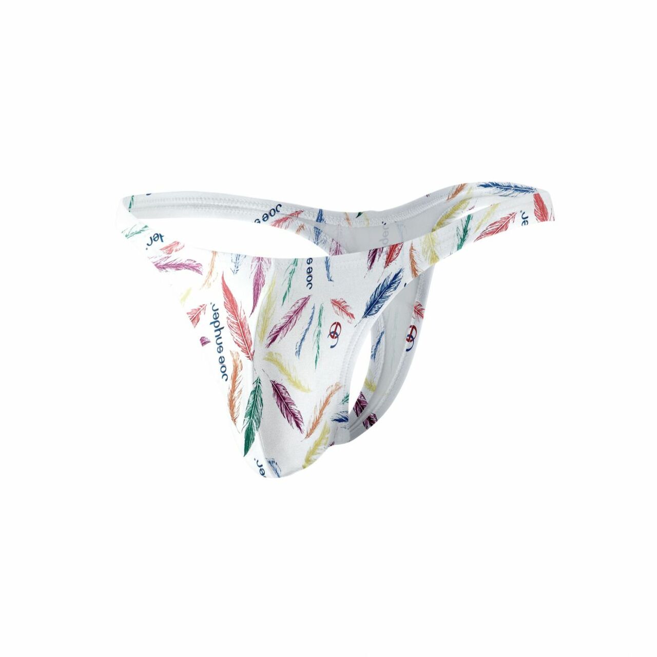 SALE - Joe Snyder Mens Polyester Thong Feathers