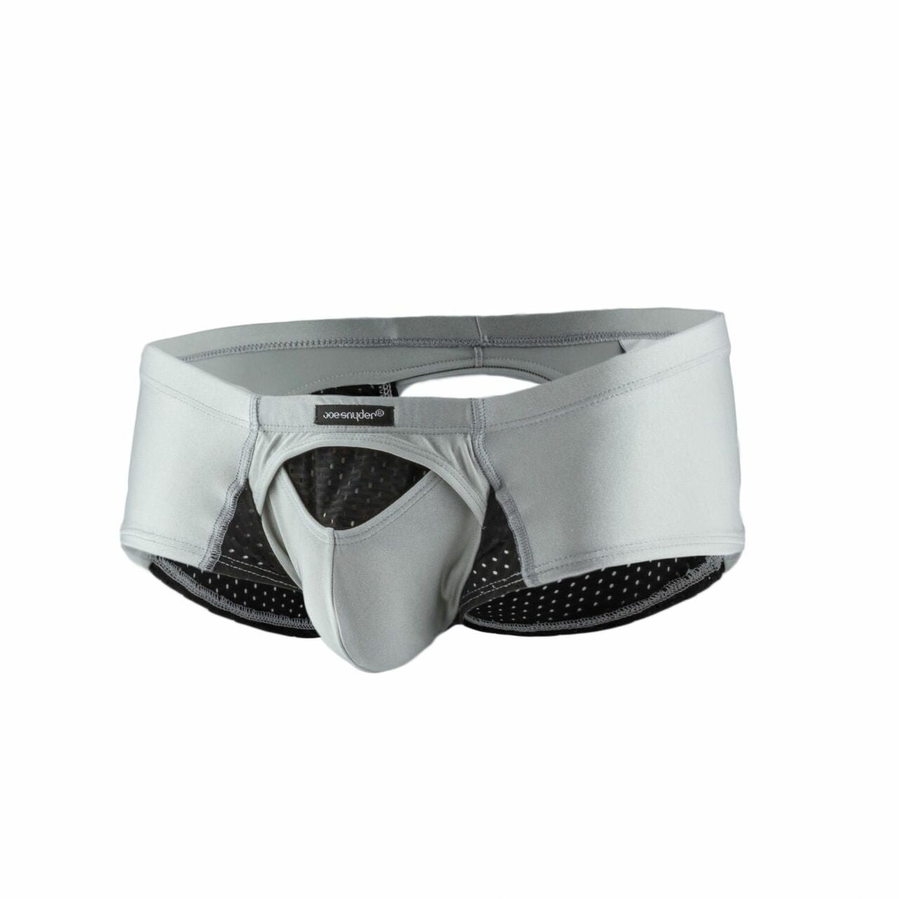 SALE - Mens Joe Snyder Sexiest Cheek Boxer Brief Black and Gray