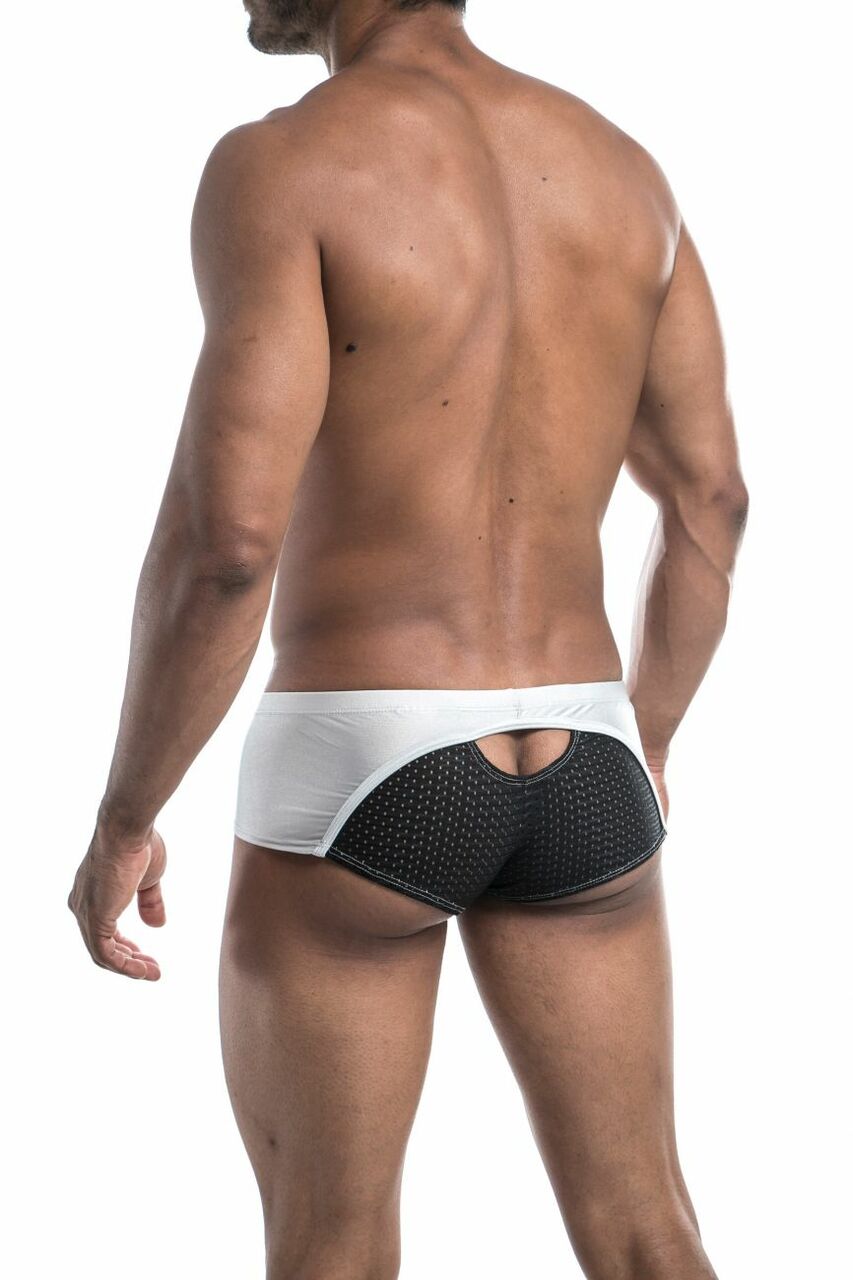 SALE - Mens Joe Snyder Sexiest Cheek Boxer Brief Black and Gray