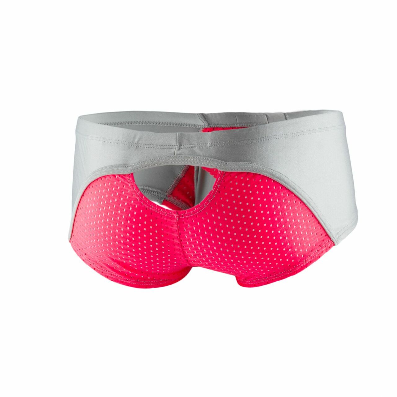 SALE - Mens Joe Snyder Sexiest Cheek Boxer Brief Coral and Gray