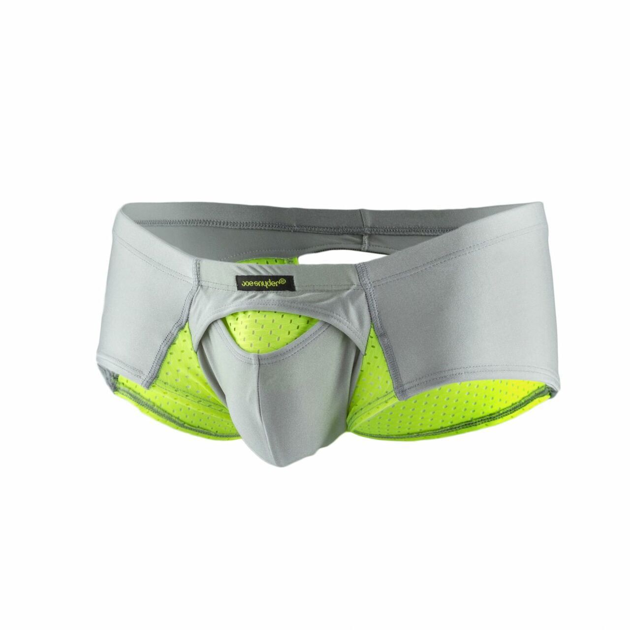 SALE - Mens Joe Snyder Sexiest Cheek Boxer Brief Lemon and Gray