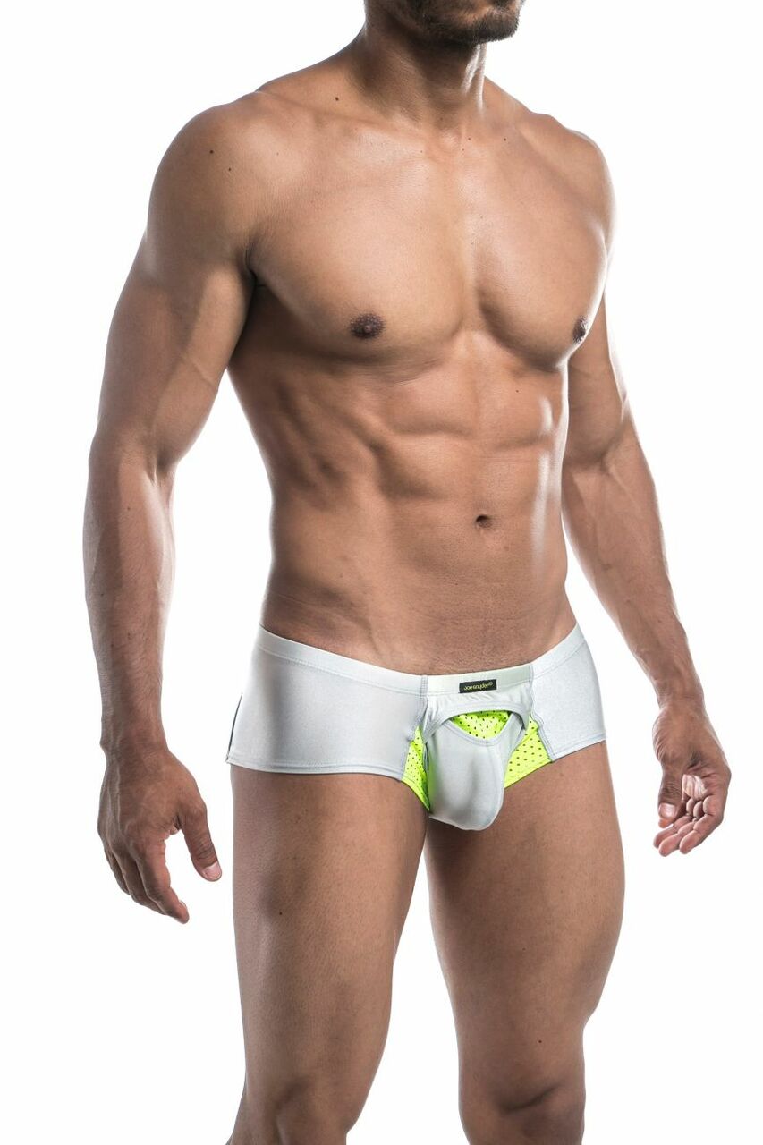 SALE - Mens Joe Snyder Sexiest Cheek Boxer Brief Lemon and Gray