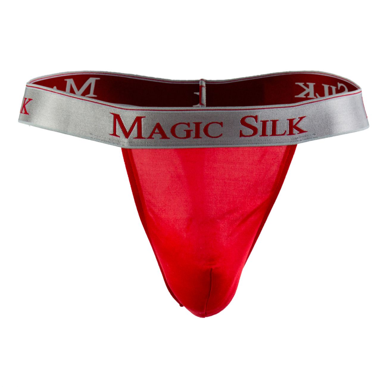 Magic Silk 4586 Silk Knit Micro Thong Red