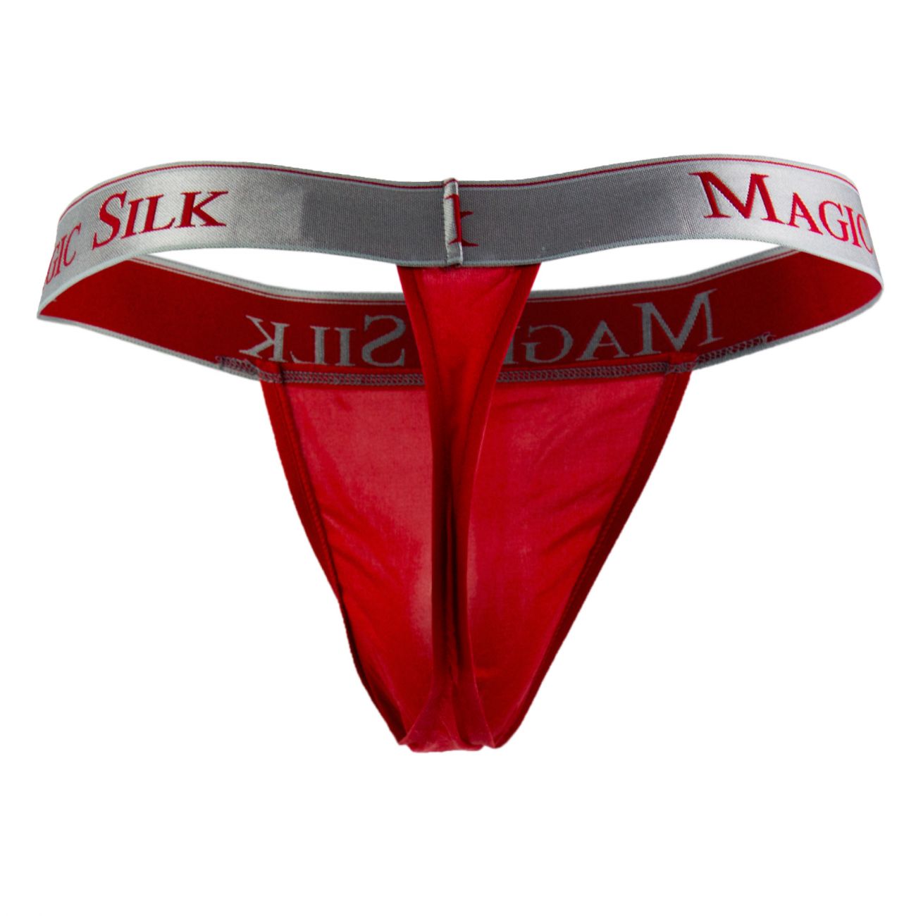 Magic Silk 4586 Silk Knit Micro Thong Red