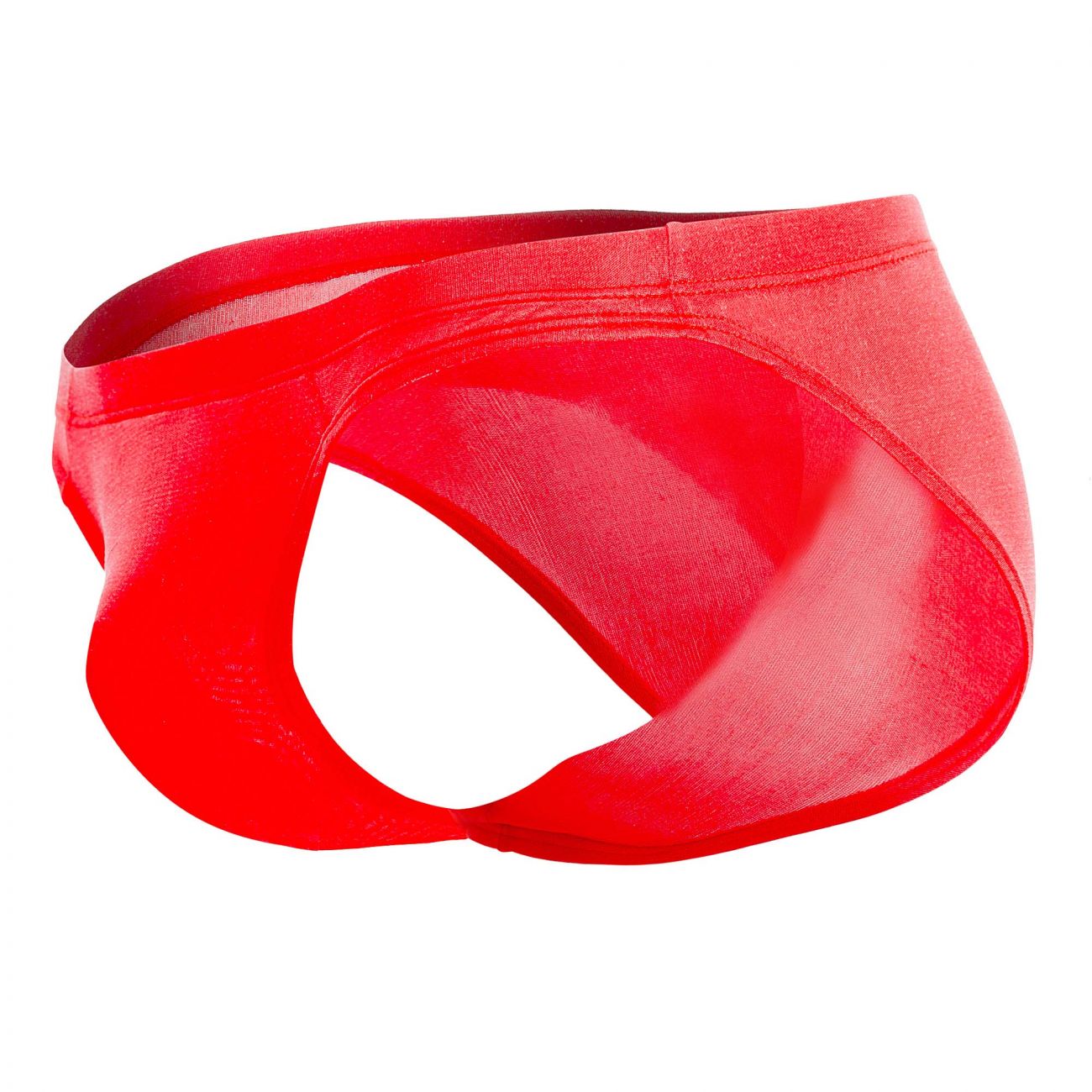 Mens Silk Bikini Briefs Red