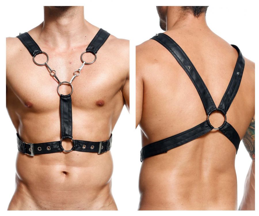 MaleBasics DMBL09 DNGEON Cross Chain Harness