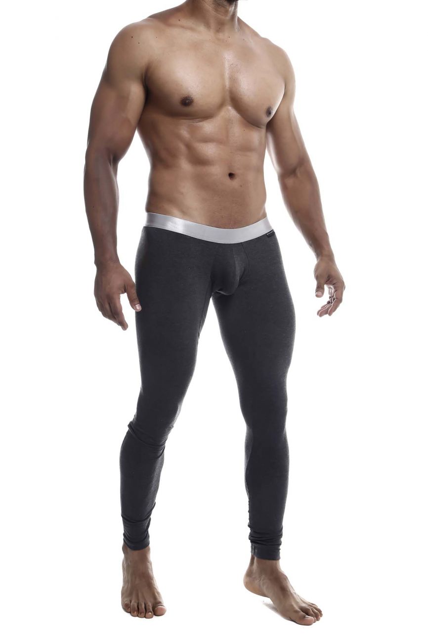 MaleBasics MB105 Classic Pima Long Johns Charcoal