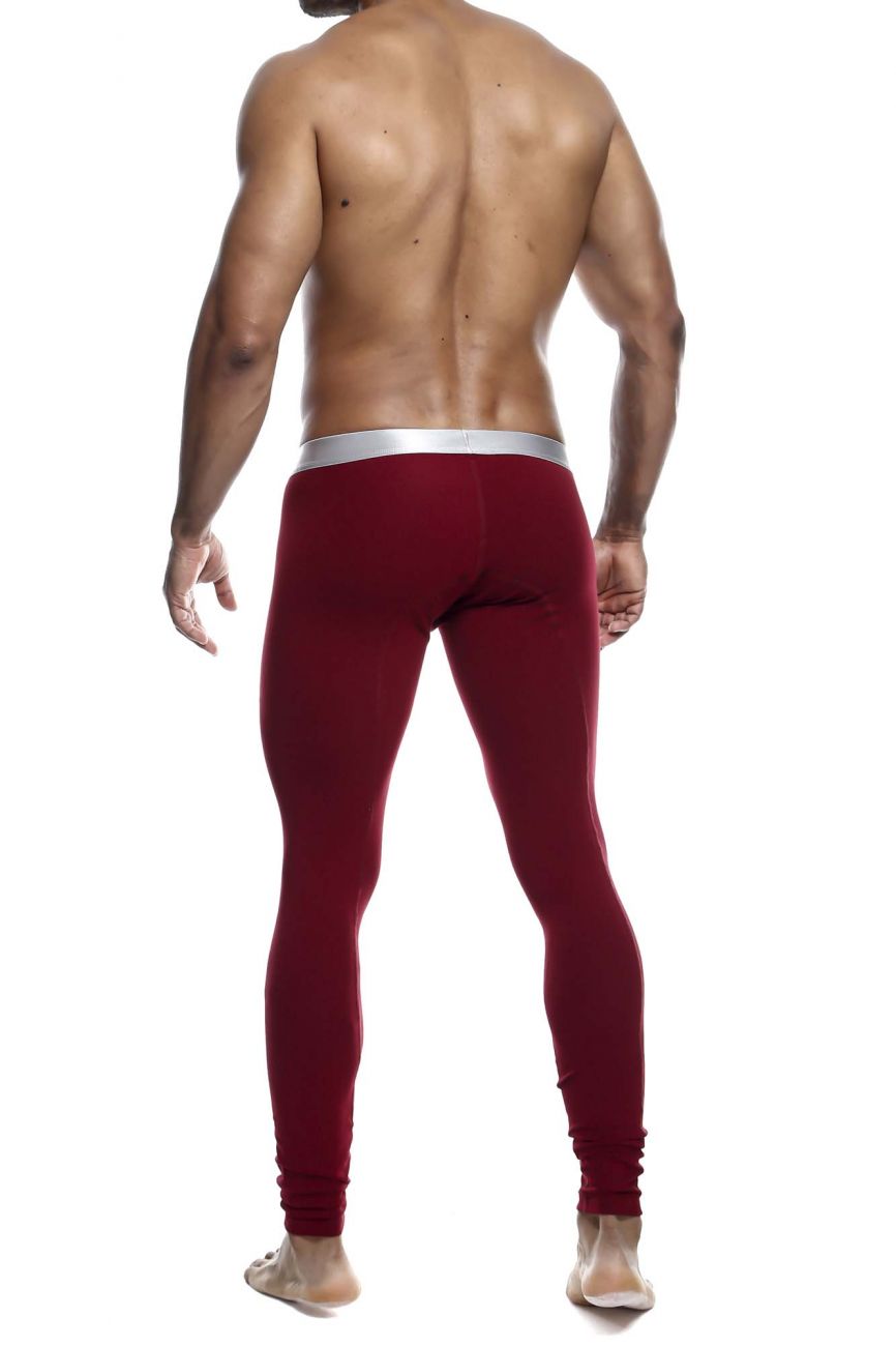 MaleBasics MB105 Classic Pima Long Johns Wine
