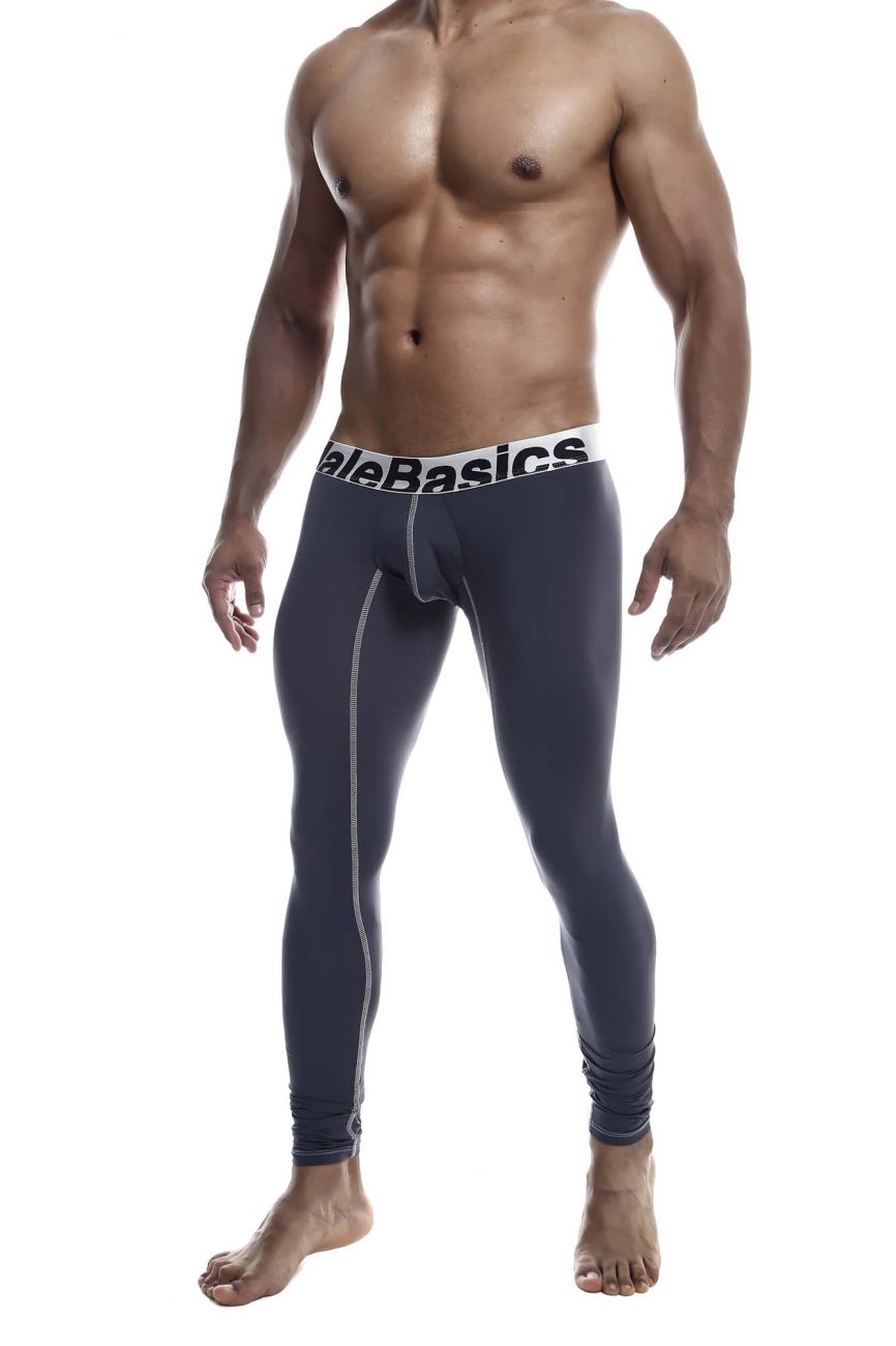 MaleBasics MBM05 Performance Long Johns Gray