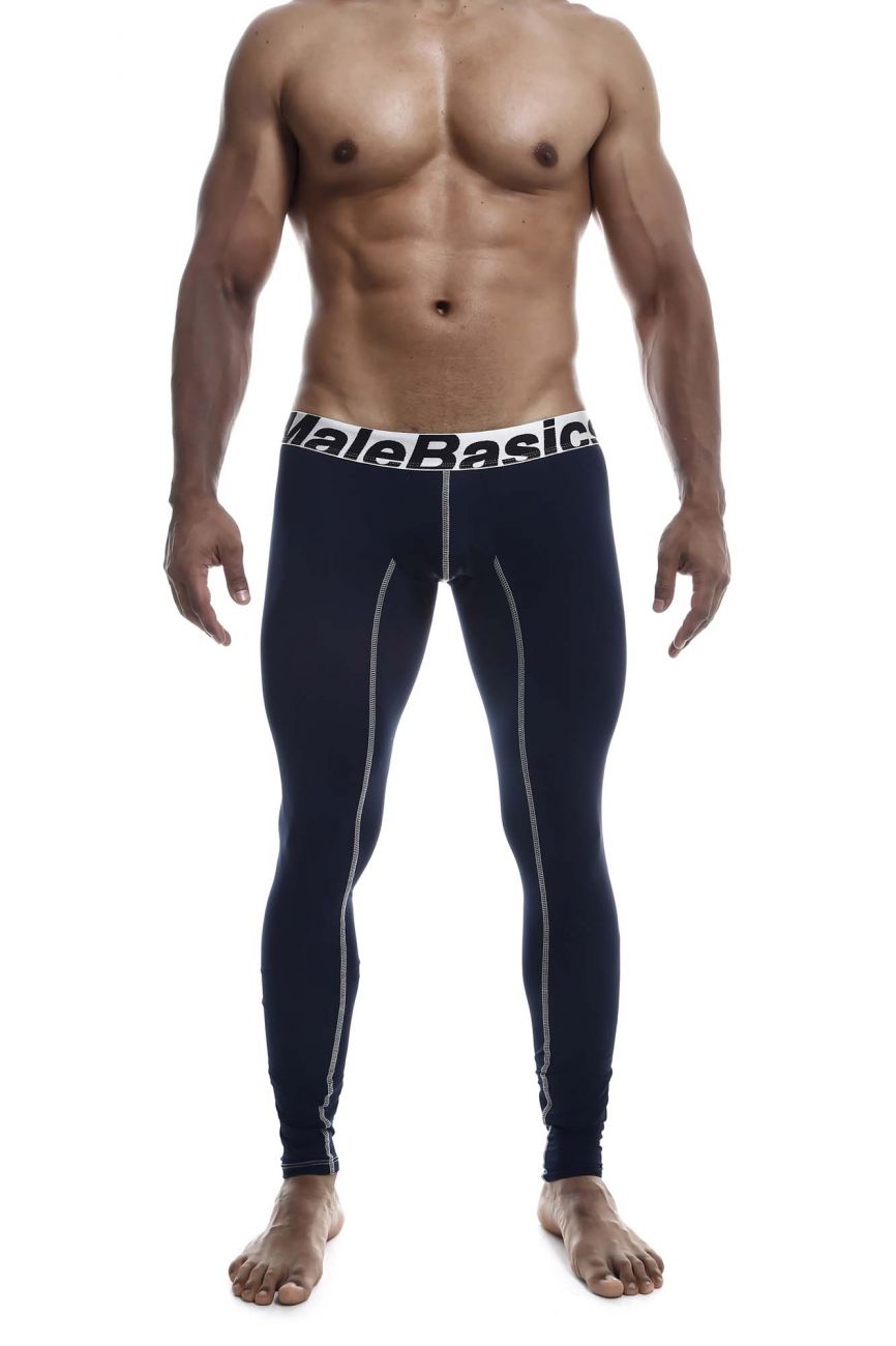 MaleBasics MBM05 Performance Long Johns Navy