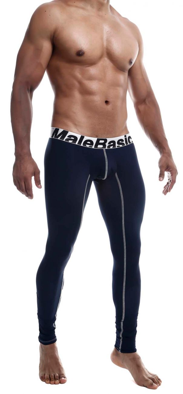 MaleBasics MBM05 Performance Long Johns Navy