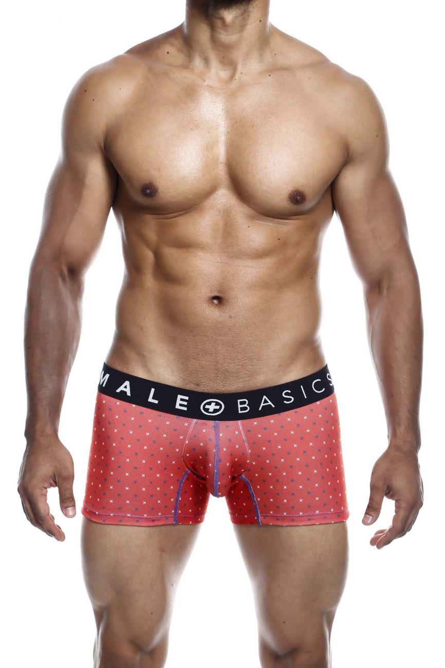 MaleBasics MBT01 3PK Trunks Printed Timon