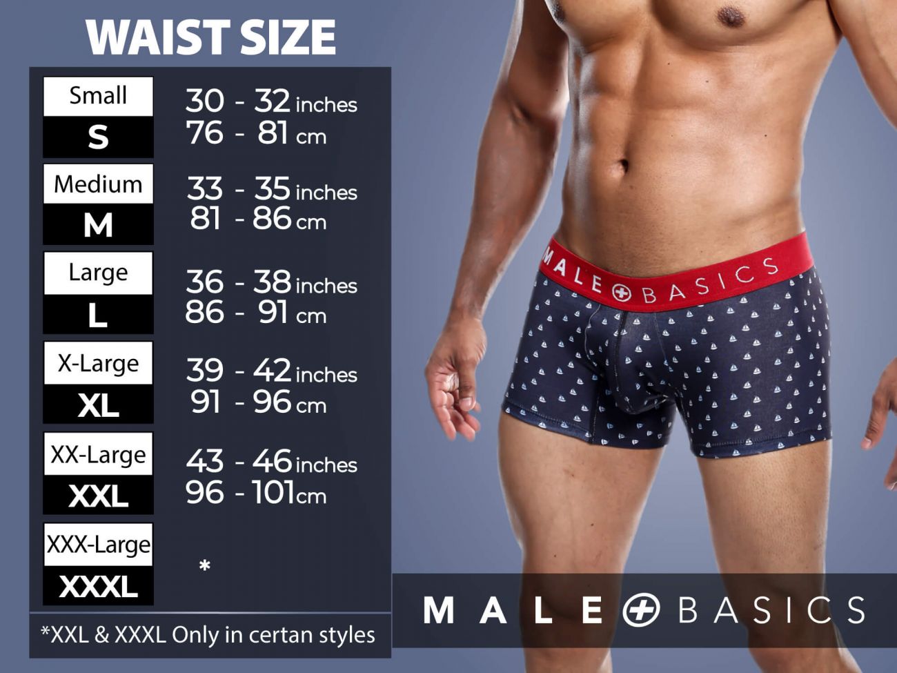MaleBasics MBL60 Sensual Boxer Briefs White
