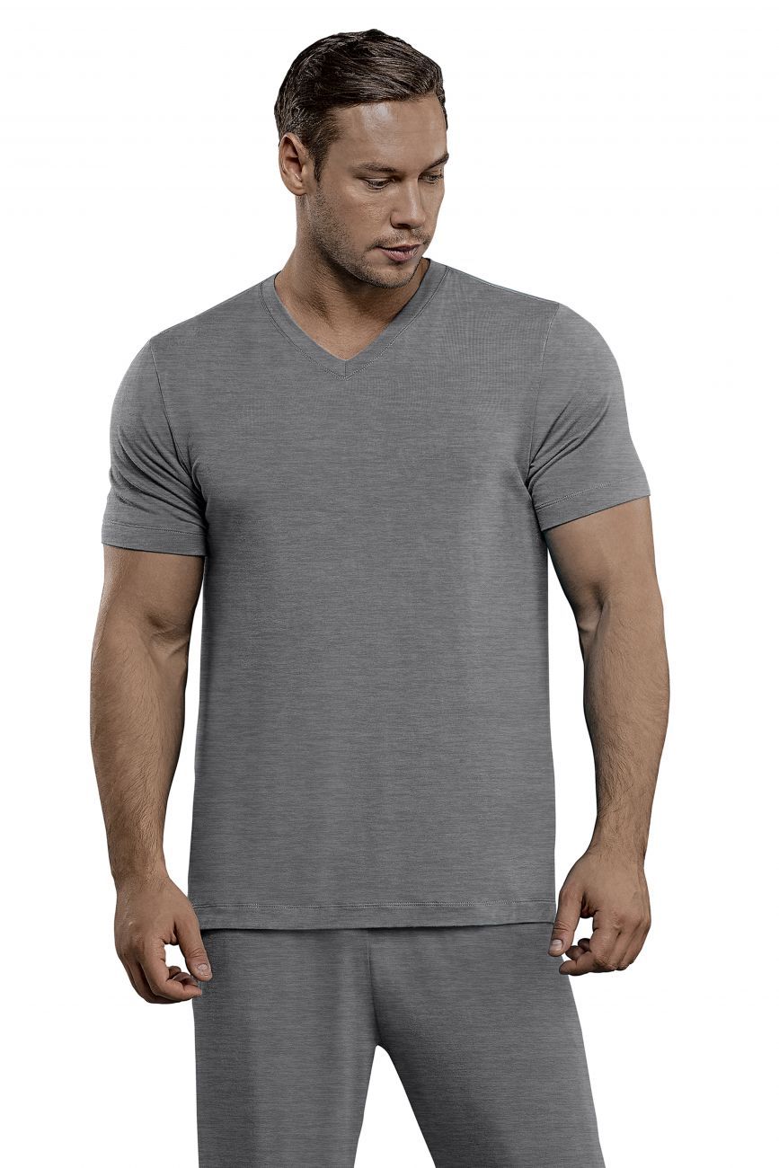 Male Power 102-253 Bamboo T-Shirt Gray