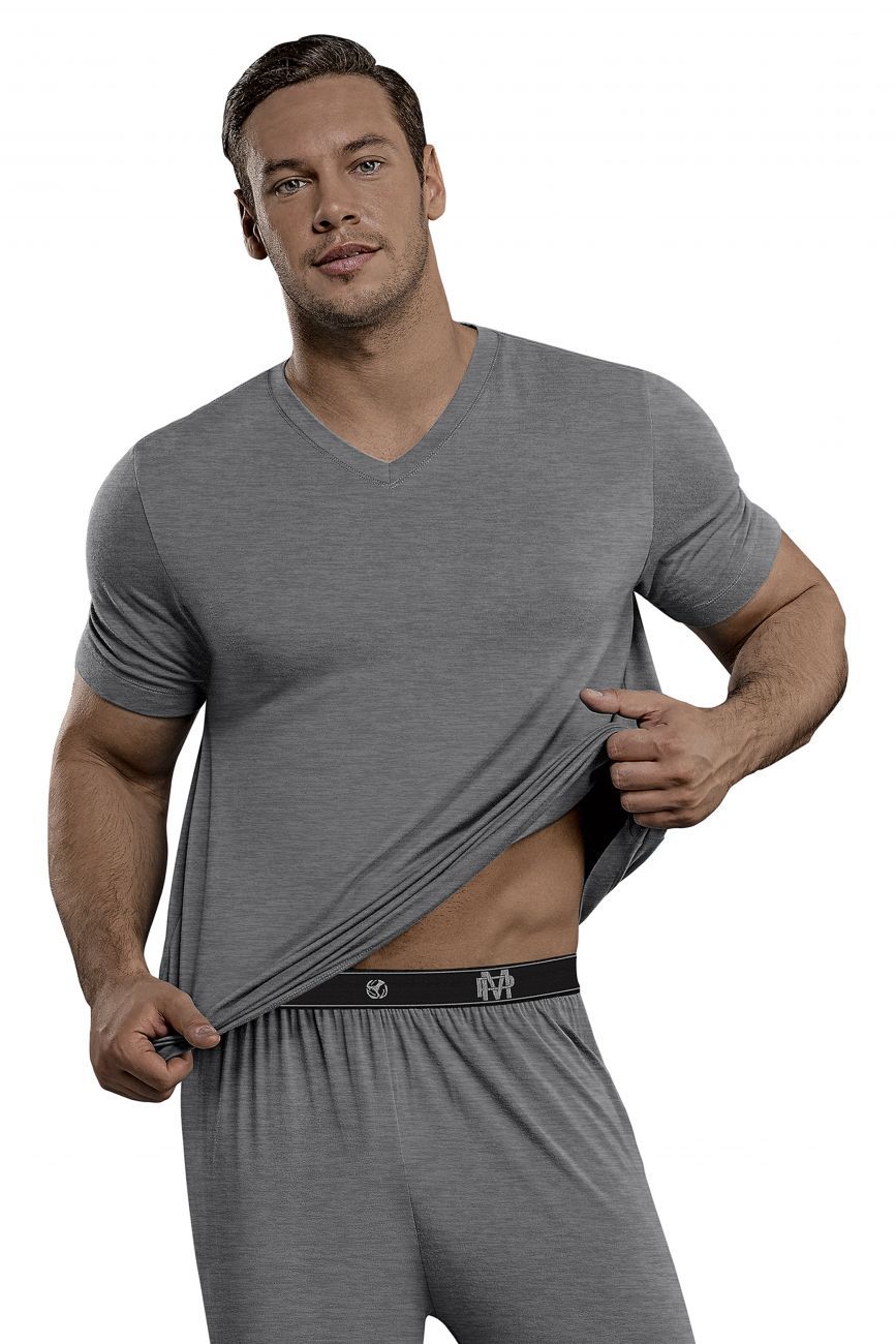 Male Power 102-253 Bamboo T-Shirt Gray