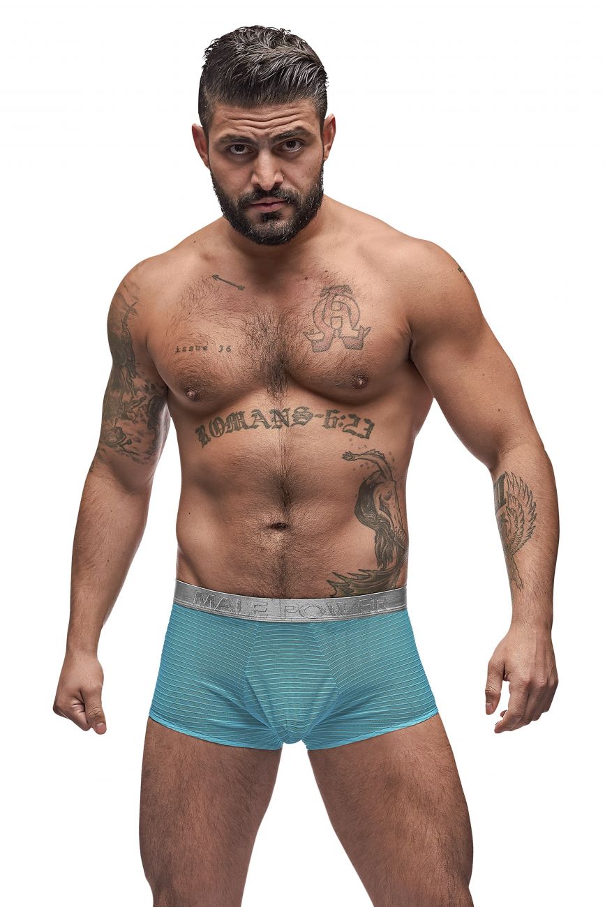 Male Power 145-252 Mesh Rib Mini Short