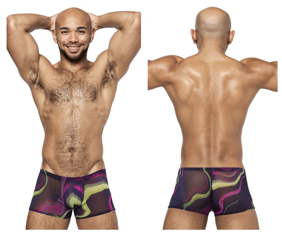 Male Power 145-278 Galactic Mini Short Printed