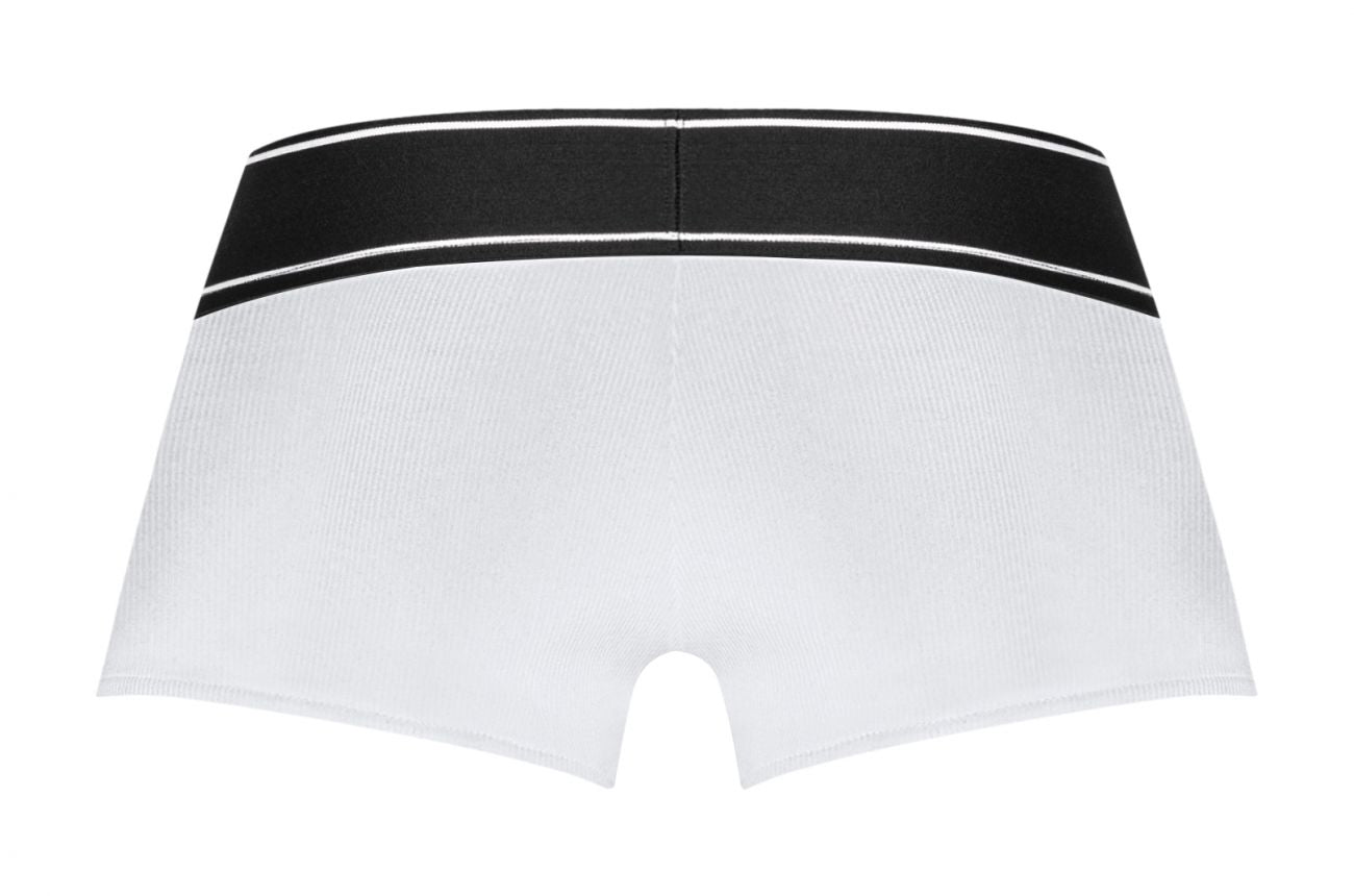 Male Power 153-275 Modal Rib Pouch Short White