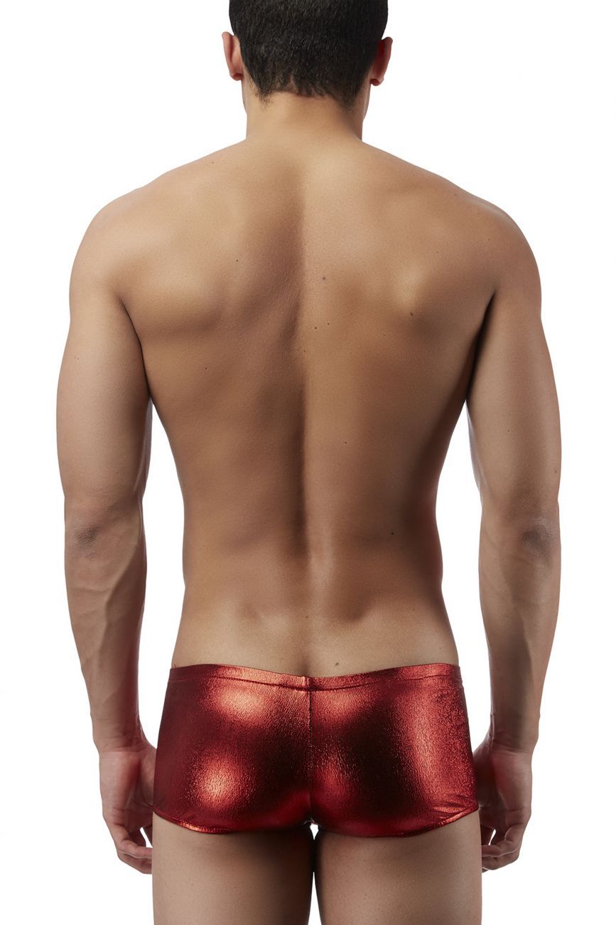 Male Power 153070 Heavy Metal Mini Short Boxer Briefs Red