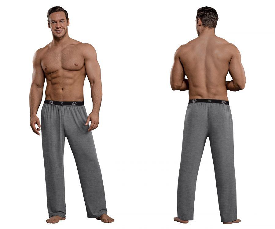 Male Power 188-253 Bamboo Lounge Pants Gray