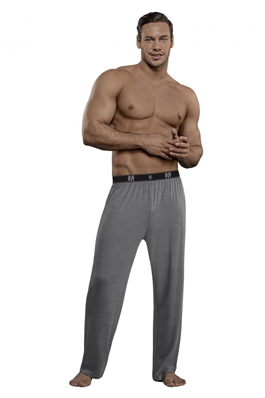 Male Power 188-253 Bamboo Lounge Pants Gray