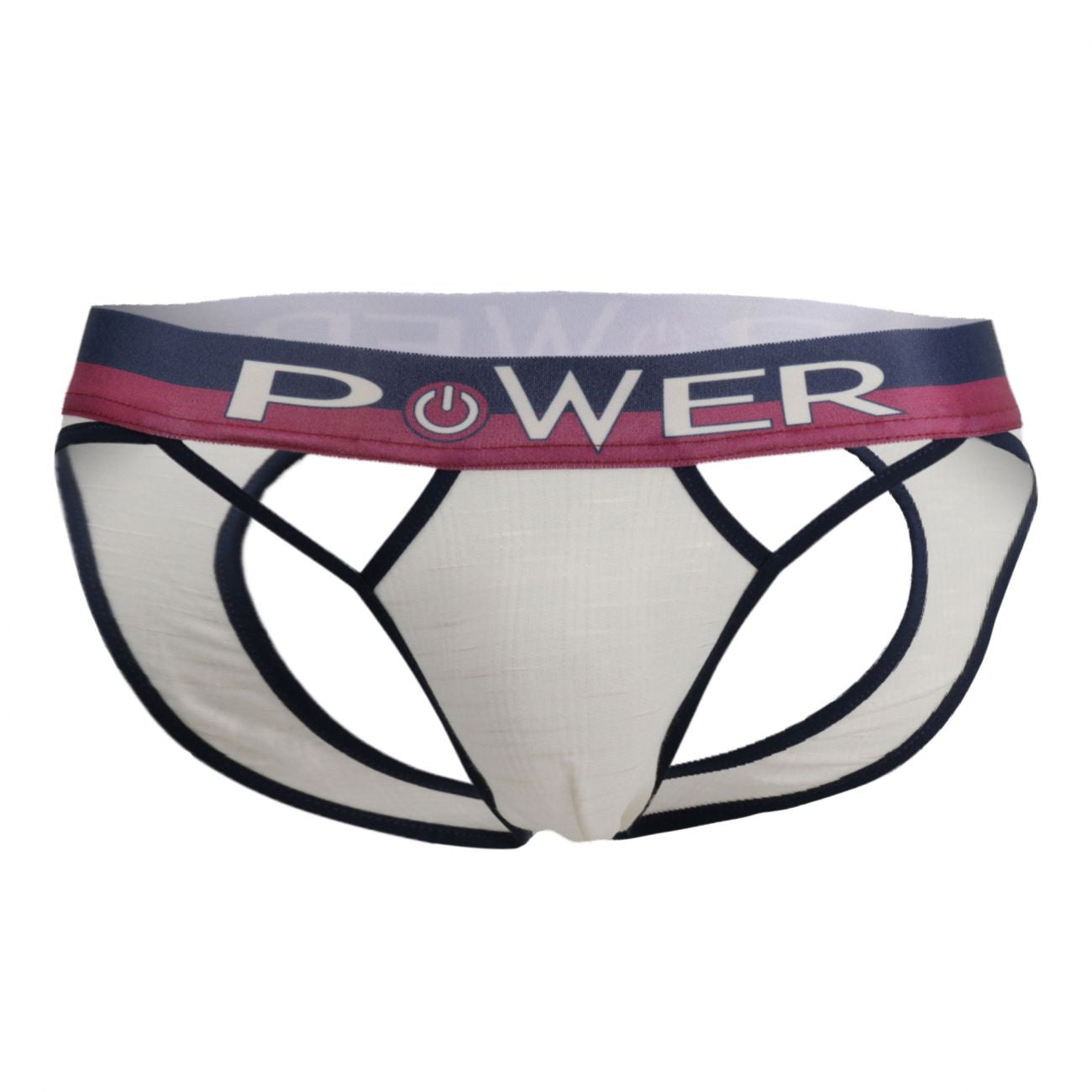 Male Power 302-246 French Terry Cutout Moonshine Ivory