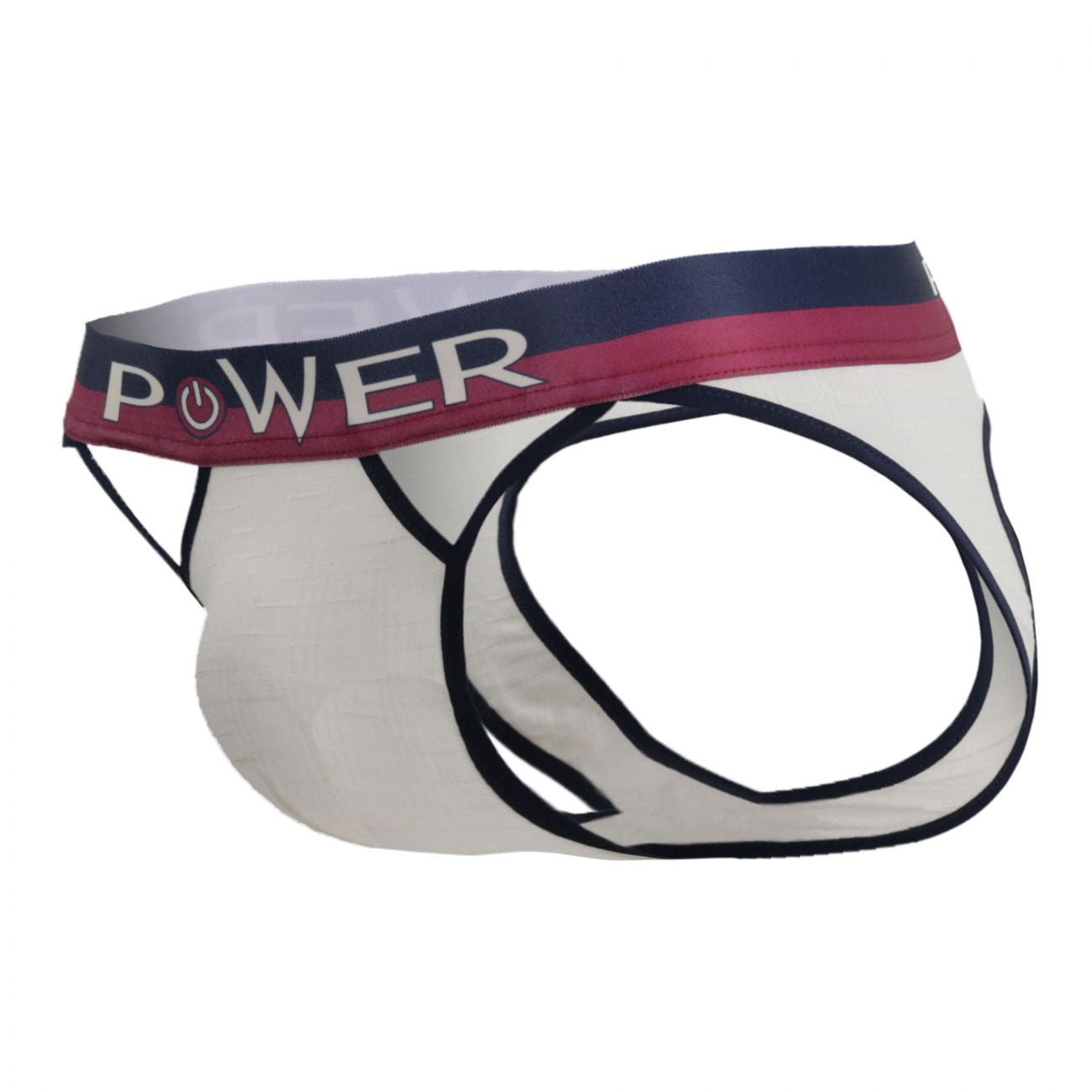 Male Power 302-246 French Terry Cutout Moonshine Ivory