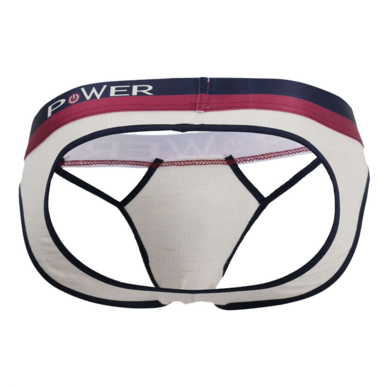 Male Power 302-246 French Terry Cutout Moonshine Ivory