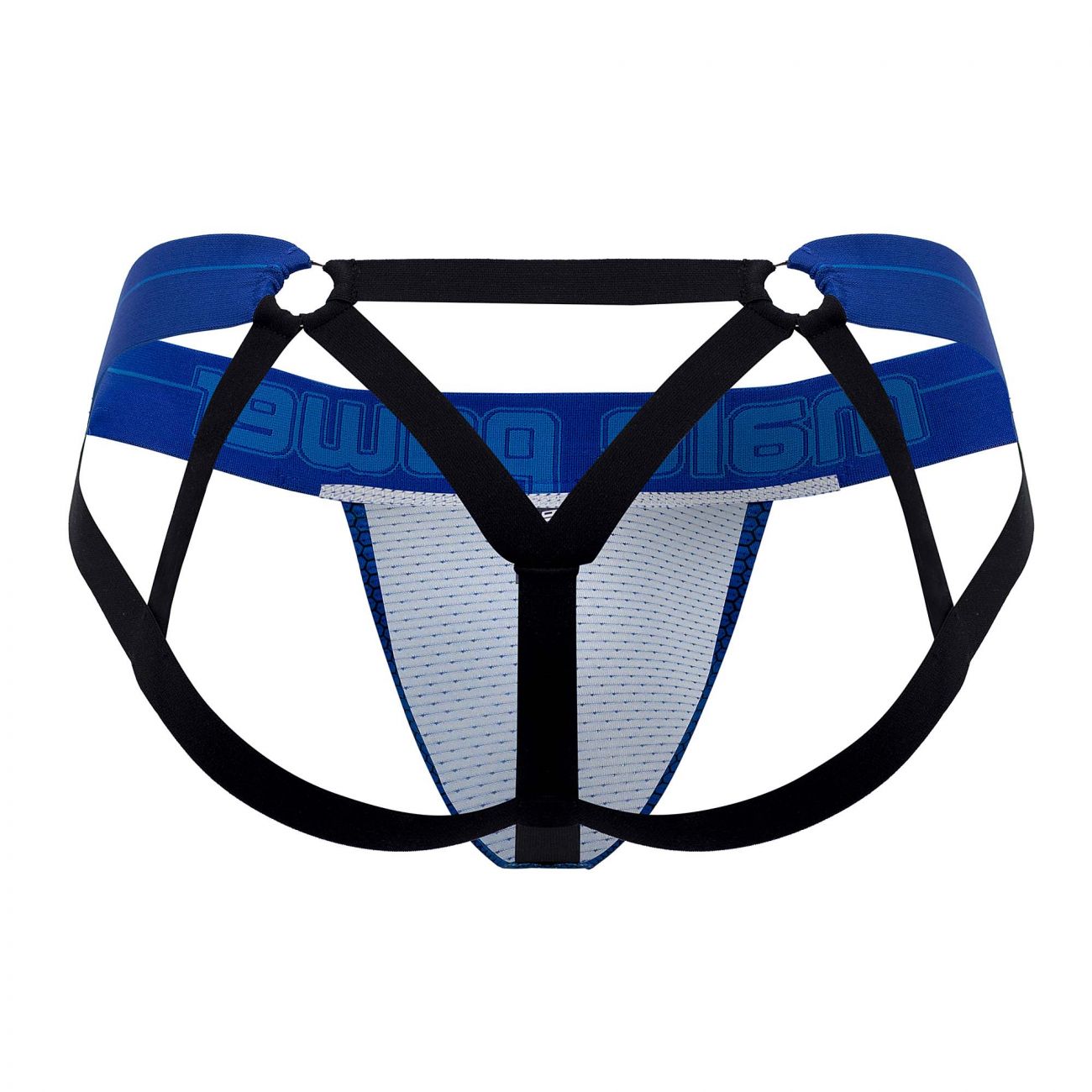 Male Power 352-269 Sexagon Strappy Ring Jock Royal