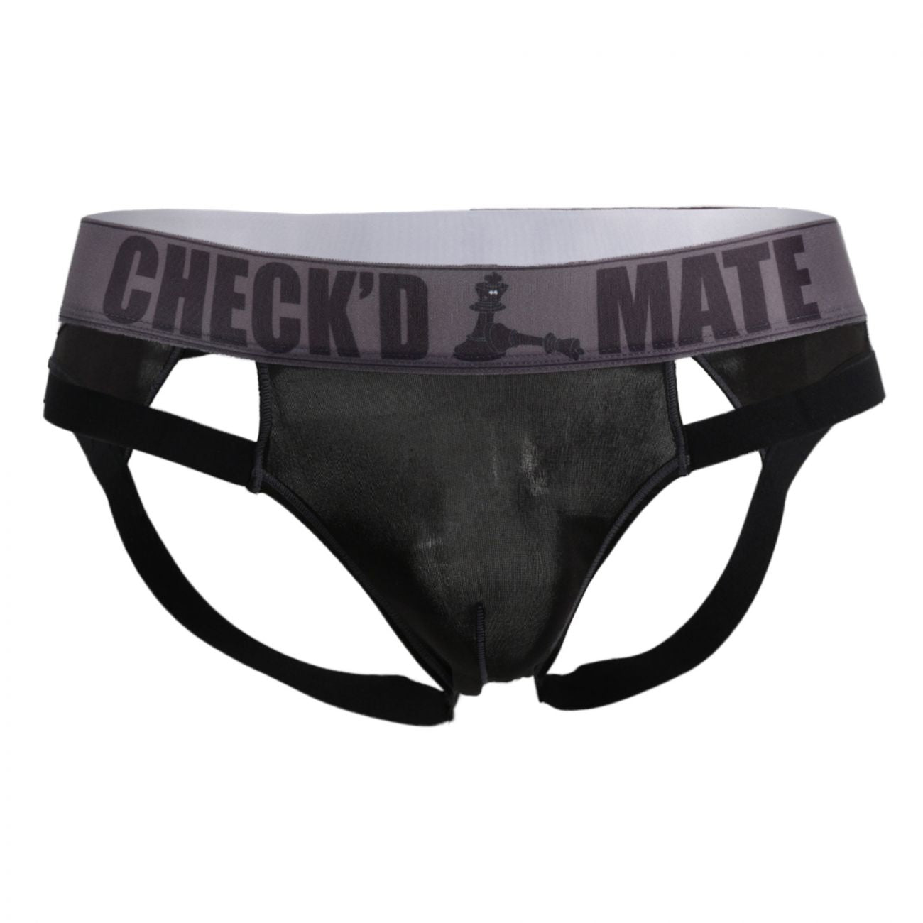 Male Power 395-251 Checked Mate Cutout Jock