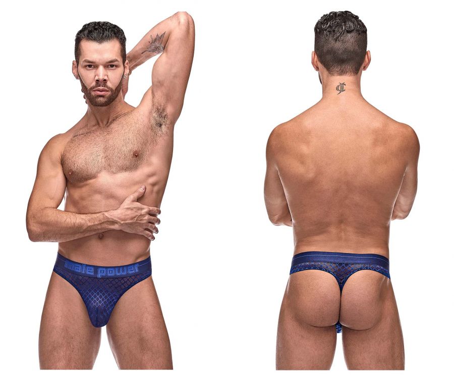 Male Power 442-264 Diamond Mesh Sexy Thong