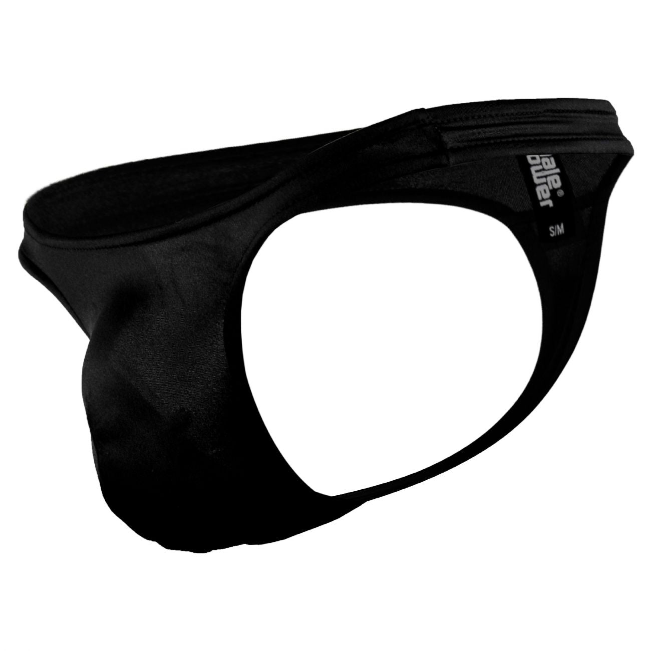 Male Power 442076 Satin Lycra Sexy Thong Black