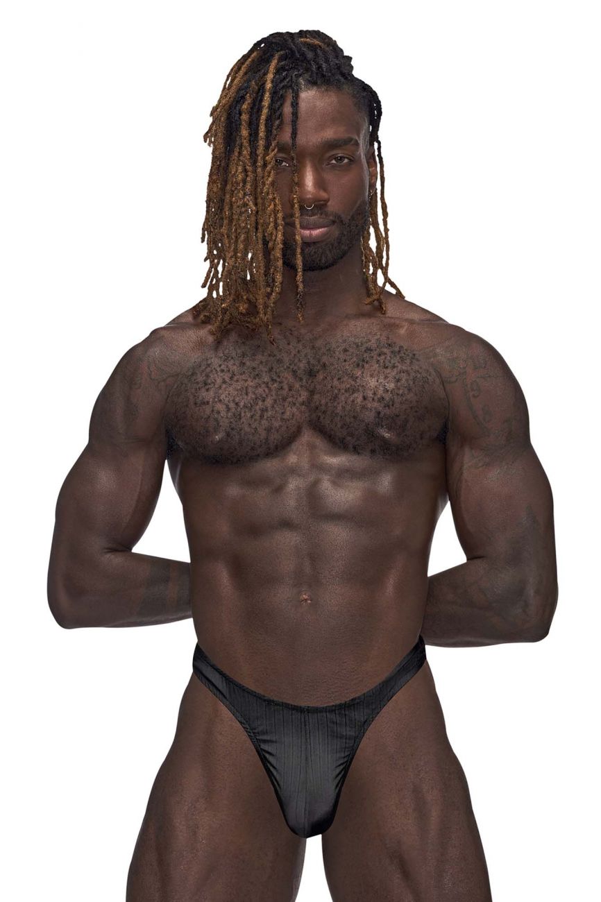 Male Power 443-272 Barely There Sexy Thong Black