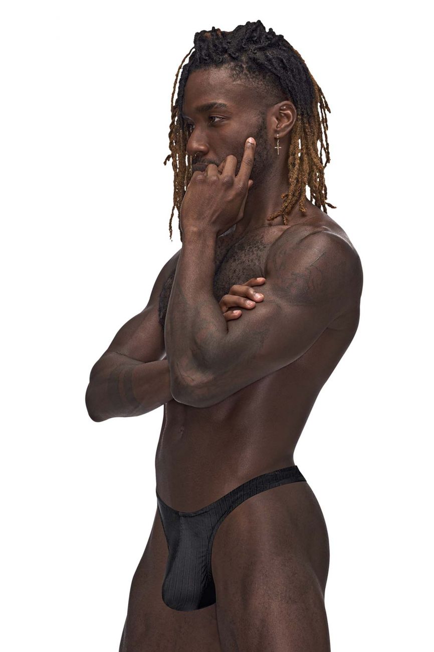 Male Power 443-272 Barely There Sexy Thong Black