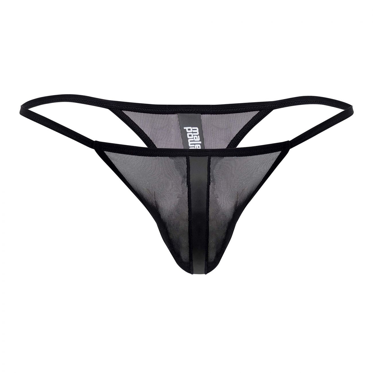 Male Power 453-271 Landing Strip Micro Thong Black