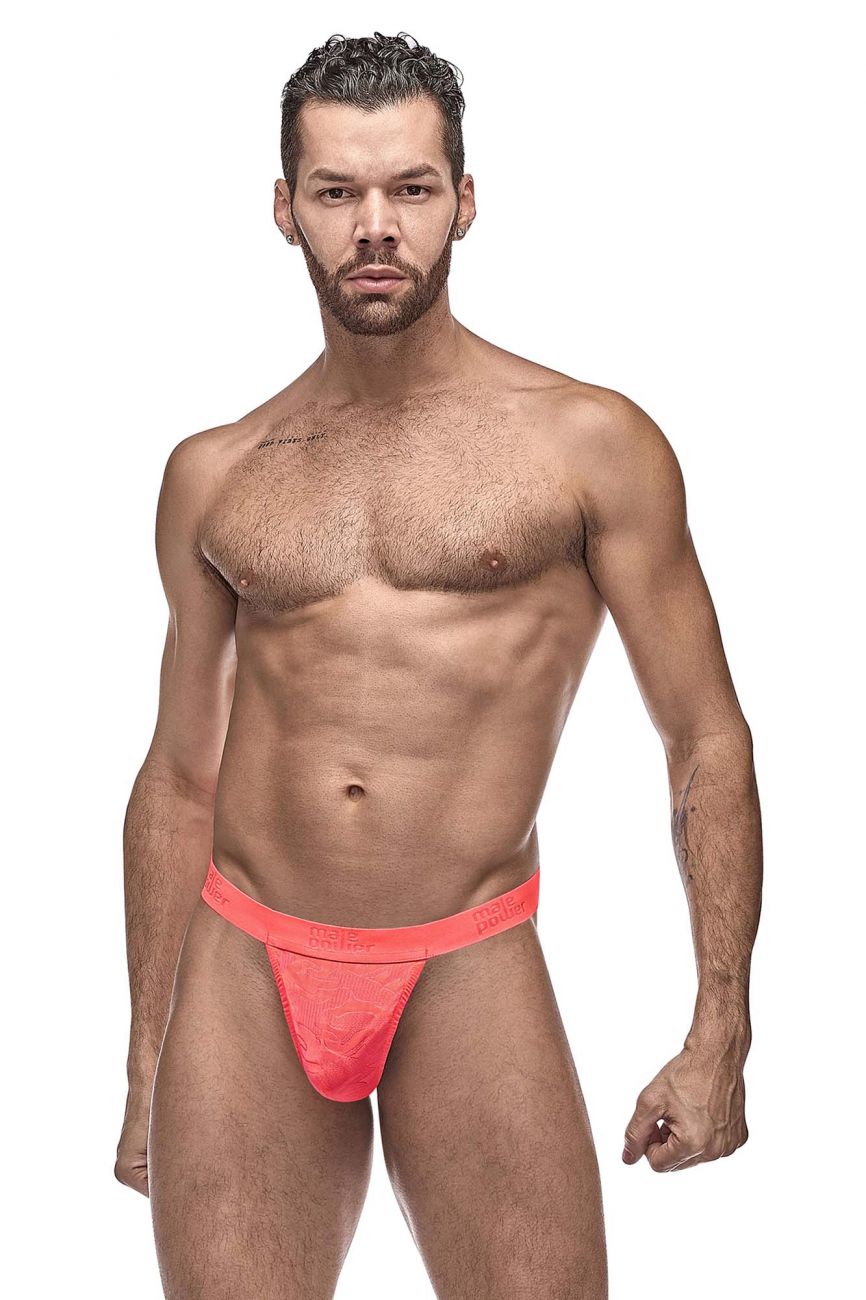 Male Power 454-263 Impressions Micro G-String V Coral