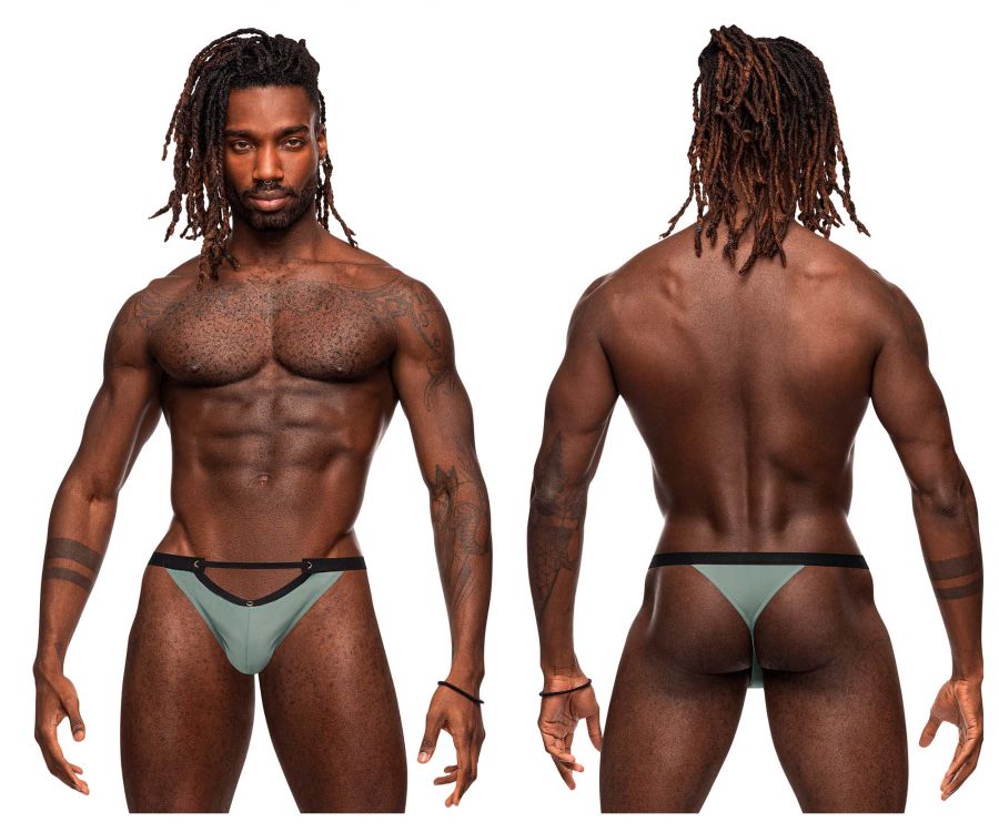 Male Power 455-276 Magnificence Micro V Thong Jade
