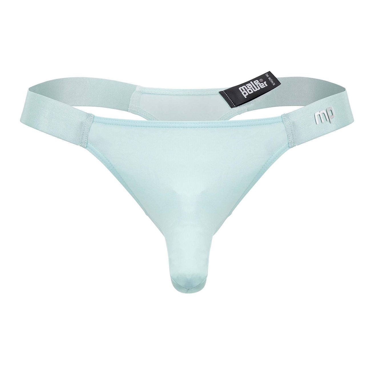 Male Power 462-281 Easy Breezy Thong Sleeve Aqua