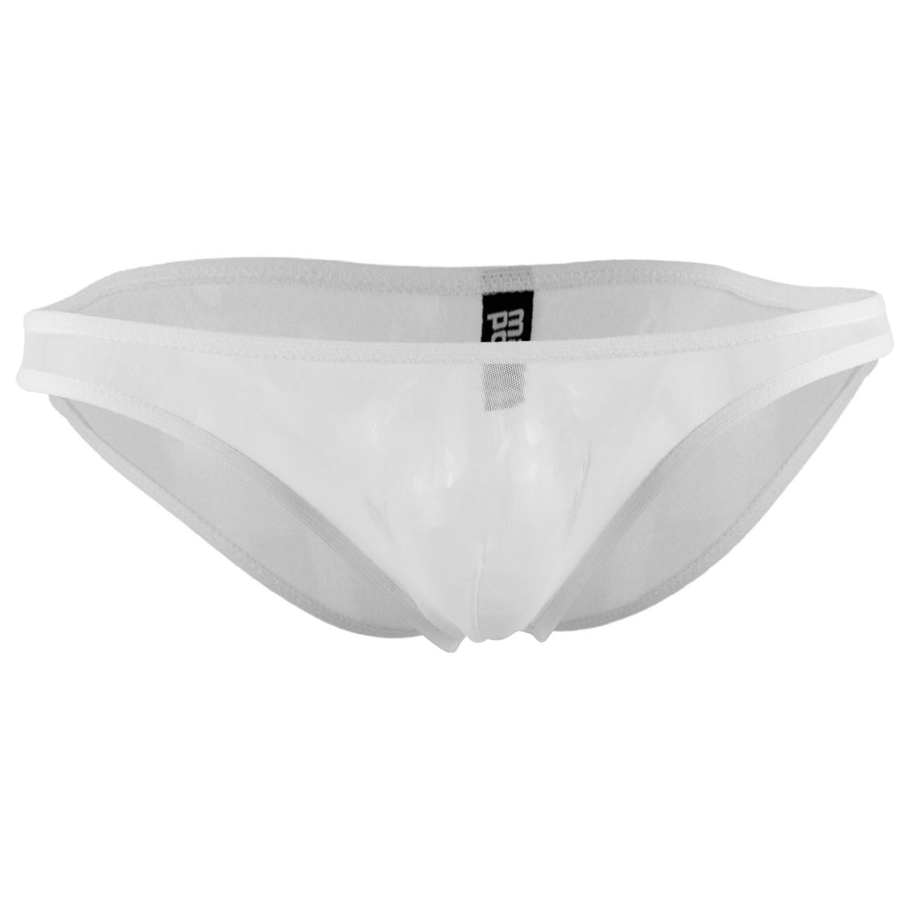 Male Power PAK881 Euro Male Mesh Brazilian Pouch Bikini White