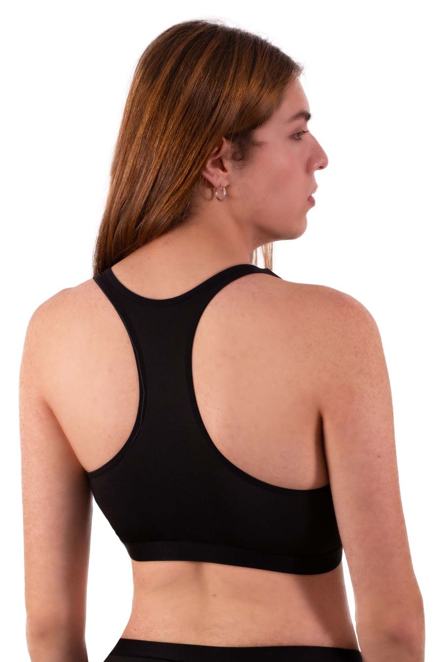 PLURAL PL003 Non-binary Underwear Bra Top Black