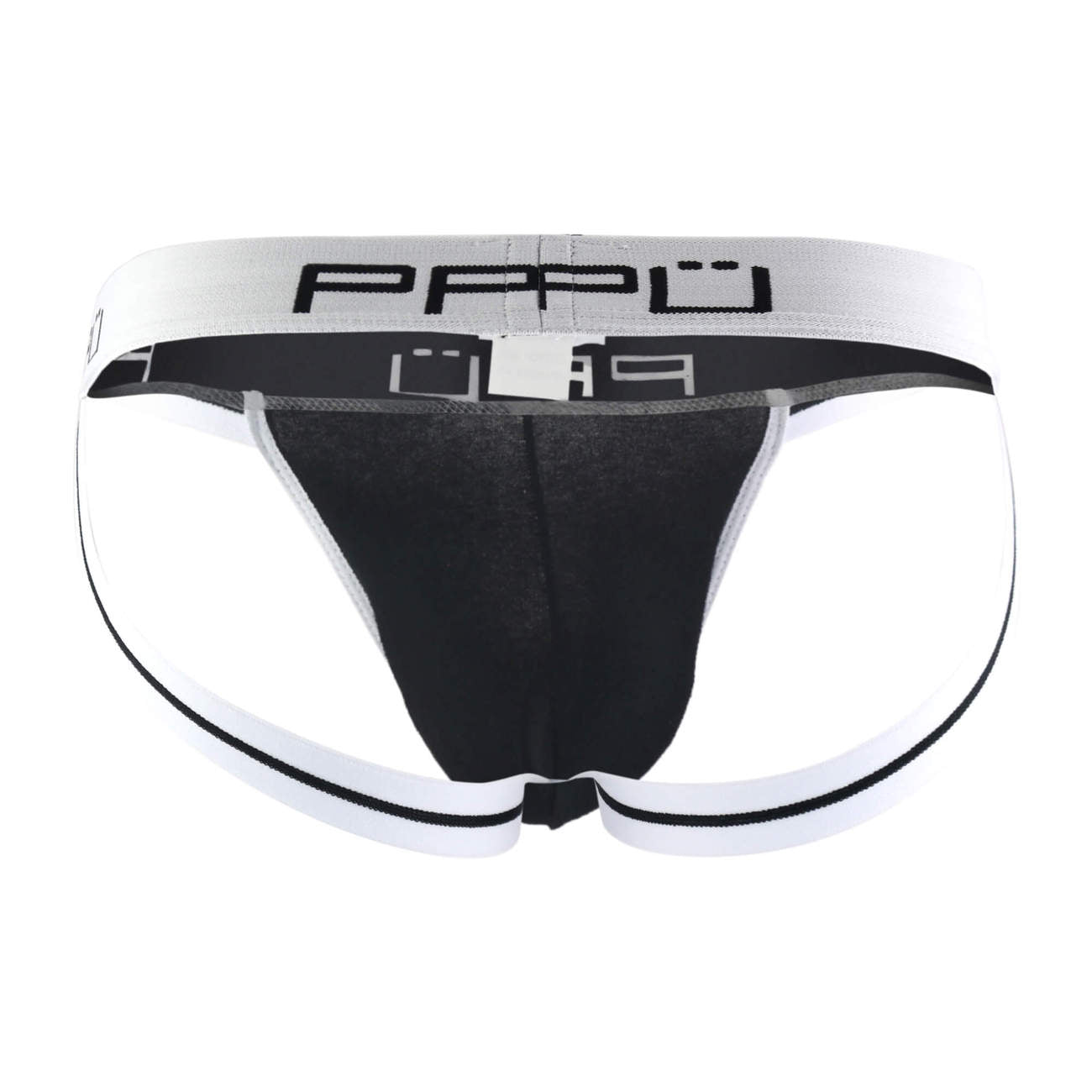 PPU 0965 Jockstrap White-Black