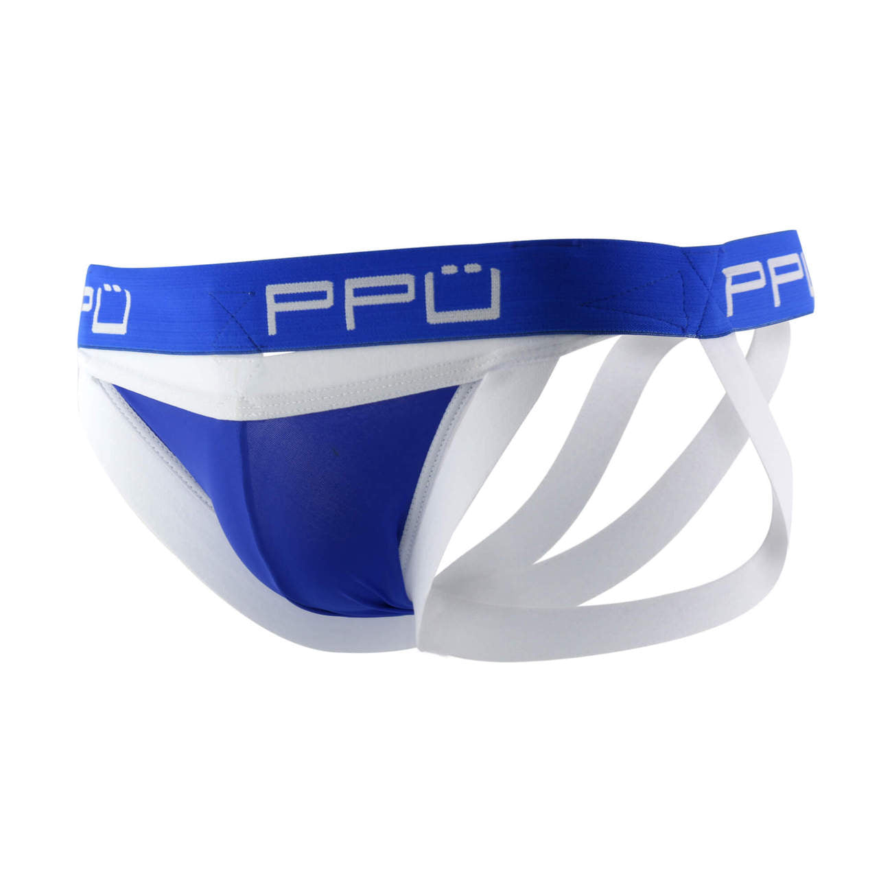 PPU 1305 Multi-Strap Jockstrap Blue