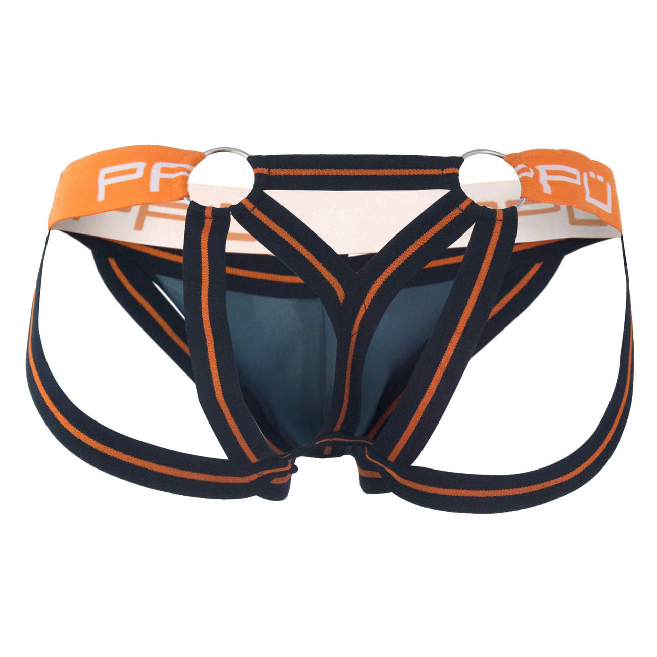 PPU 1305 Multi-Strap Jockstrap Gray