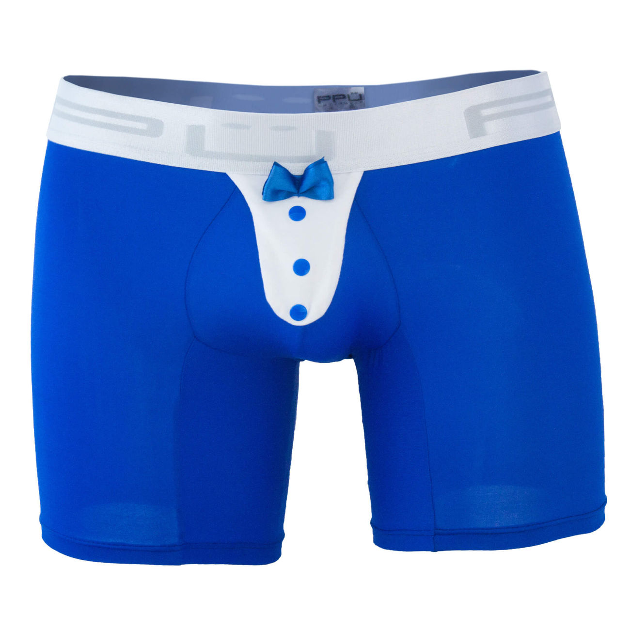 PPU 1325 Tuxedo Boxer Blue-White