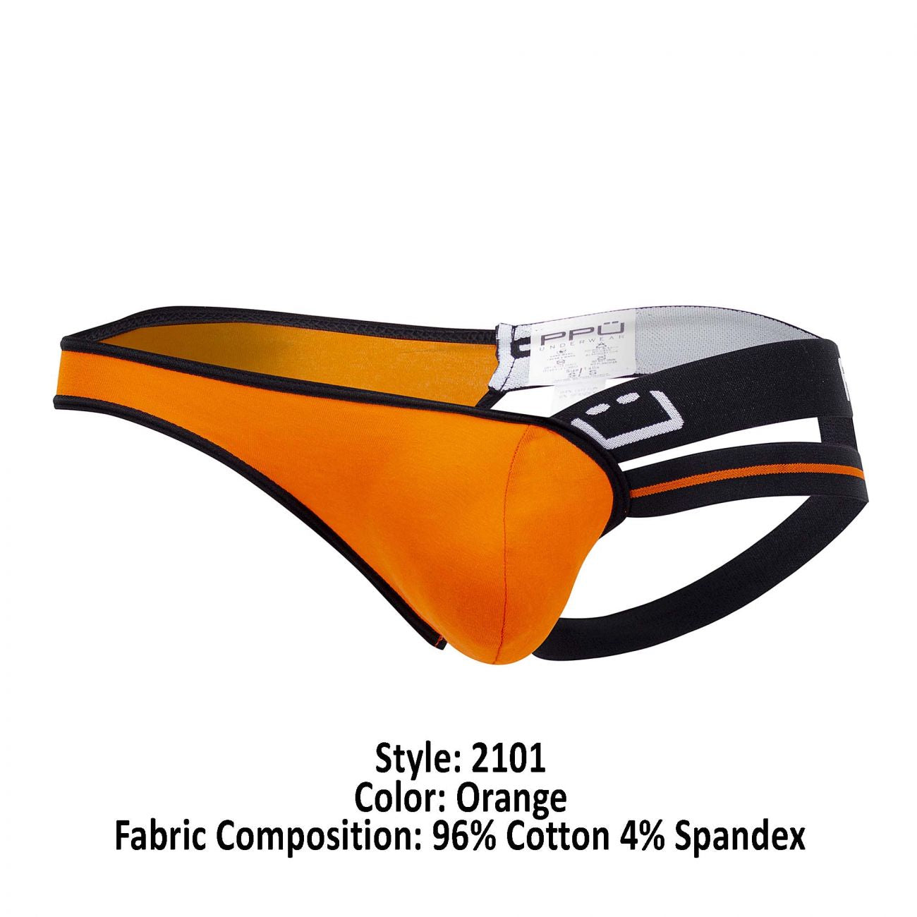 PPU 2101 One Sided Bikini Orange