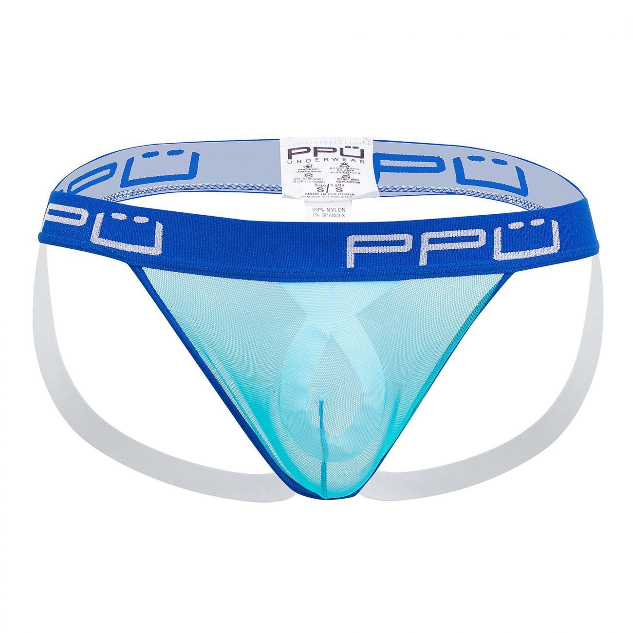 PPU 2103 Ball Lifter Jockstrap Turquoise